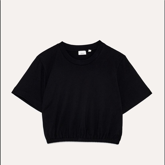 ARIZIA Wilfred black Piaf top - Picture 2 of 8